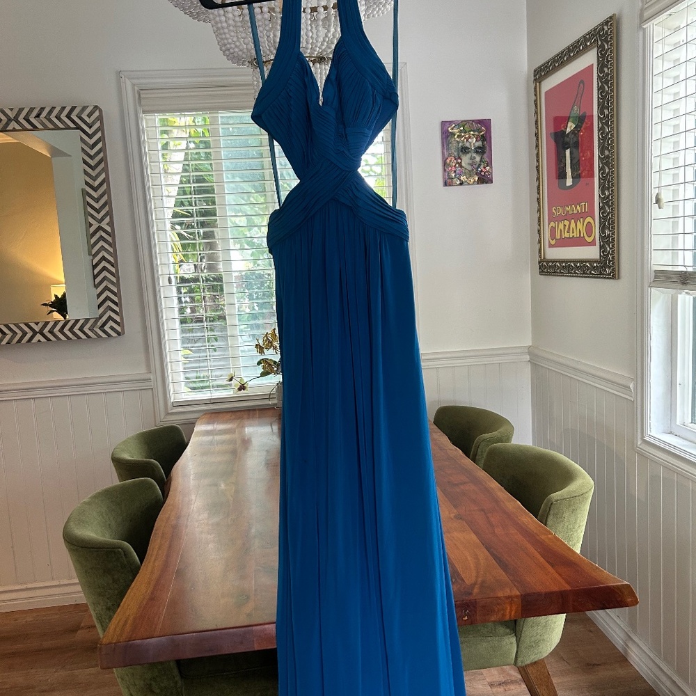BCBG Blue Dress